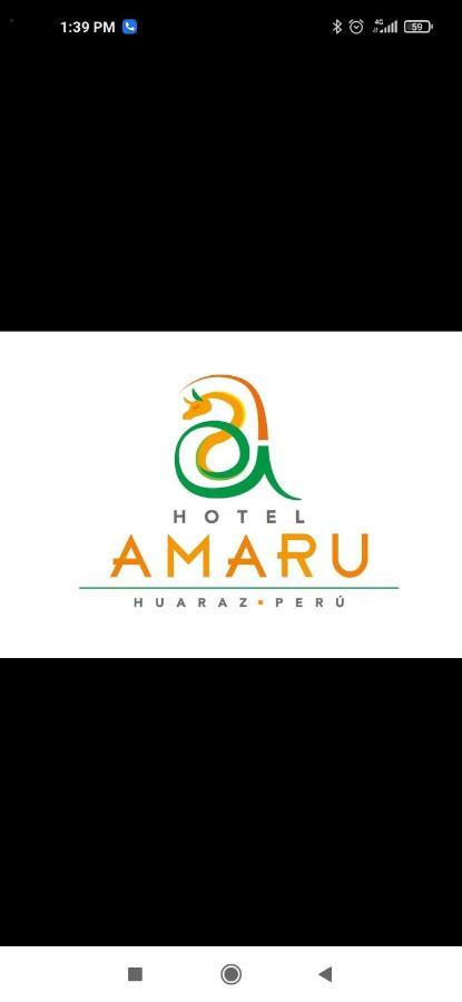 Amaru Hotel Huaraz Zewnętrze zdjęcie