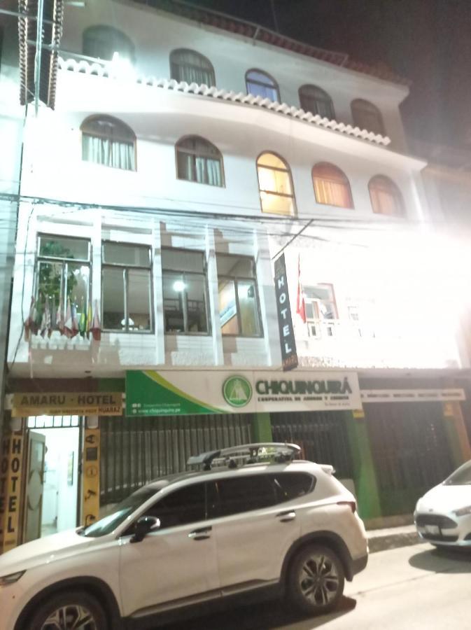 Amaru Hotel Huaraz Zewnętrze zdjęcie